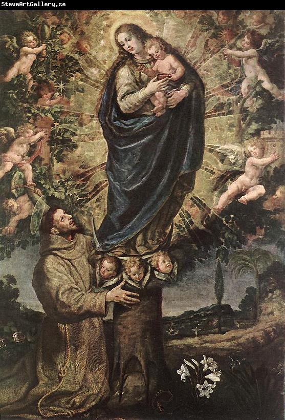 CARDUCHO, Vicente Vision of St Francis of Assisi fg